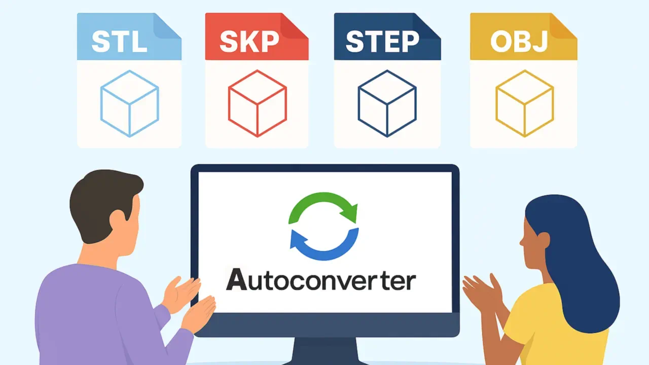 STL vs SKP vs STEP vs OBJ: Which 3D Format Fits You?