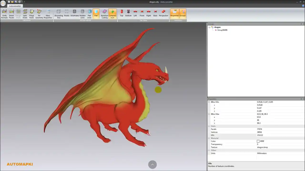 Convert Collada DAE to OBJ file