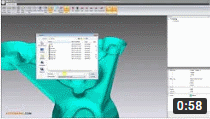 Convert IGES, BREP, STEP mesh model into SAT solid file format