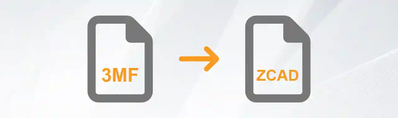 Convert 3MF to ZWCAD