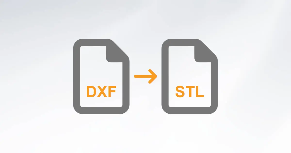 DXF to STL Converter