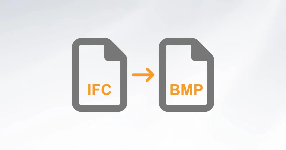 Ifixer Bitmap Convert IFC to BMP