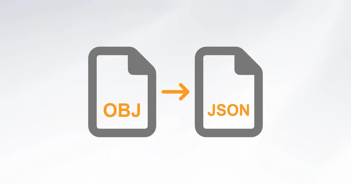 Objgen Json OBJ to JSON Converter