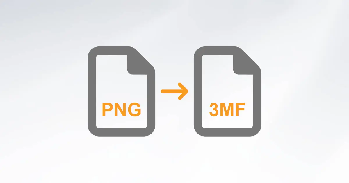 3mf Program Convert PNG to 3MF