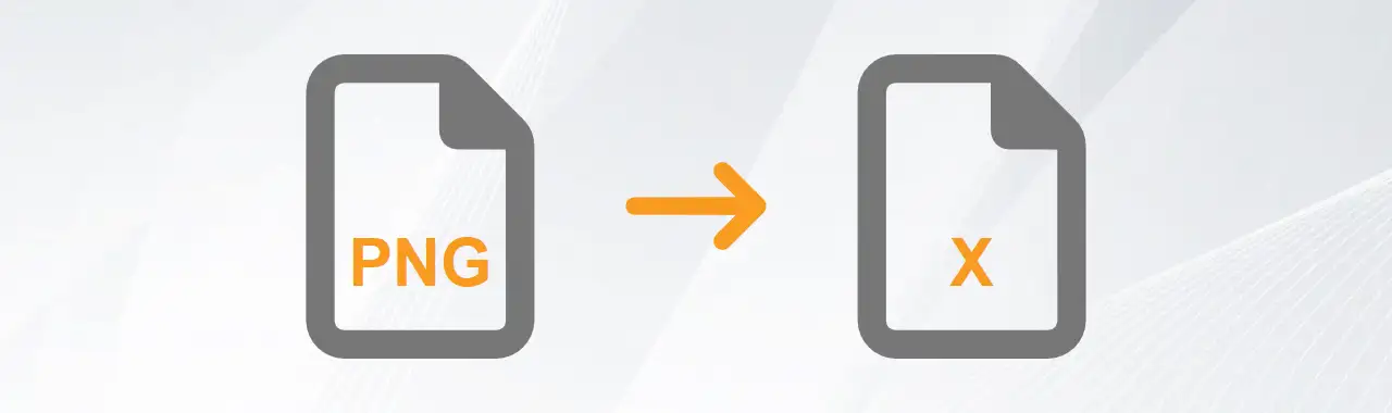 Convert PNG to X