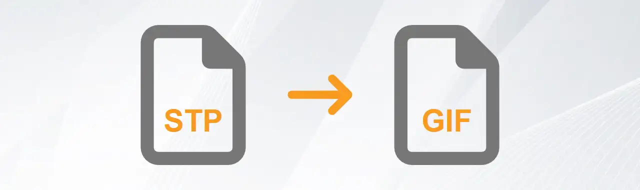 Convert STEP to GIF