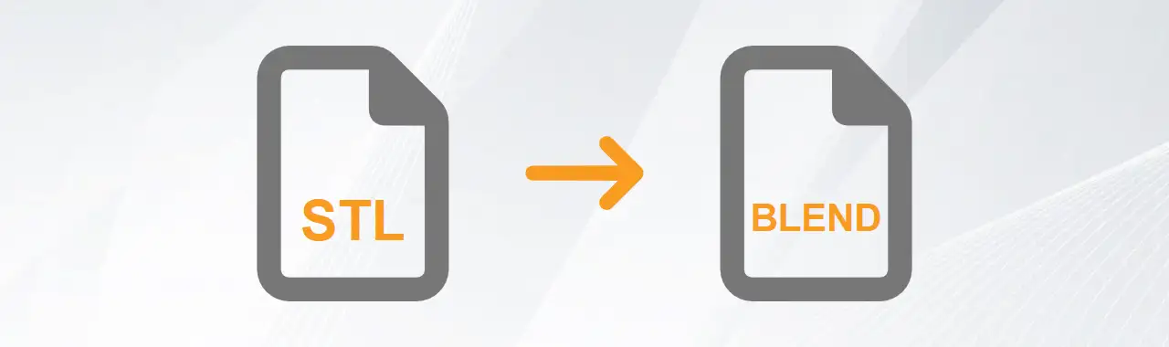 Convert STL to BLEND
