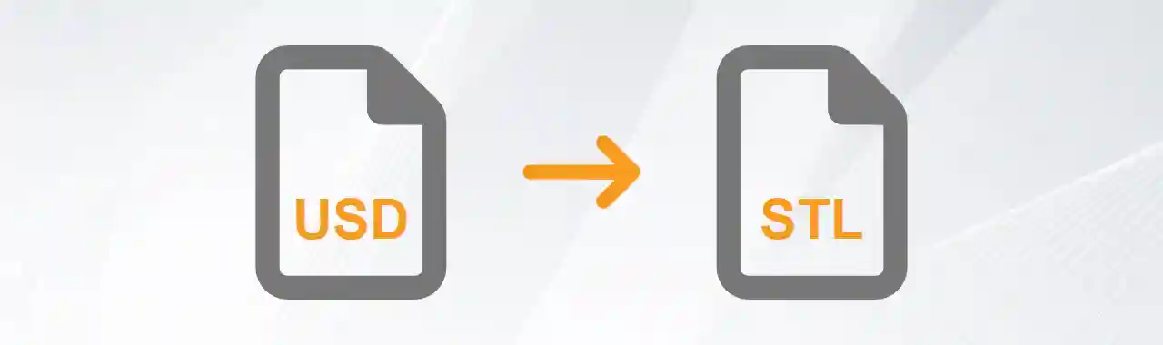 Convert USD to STL