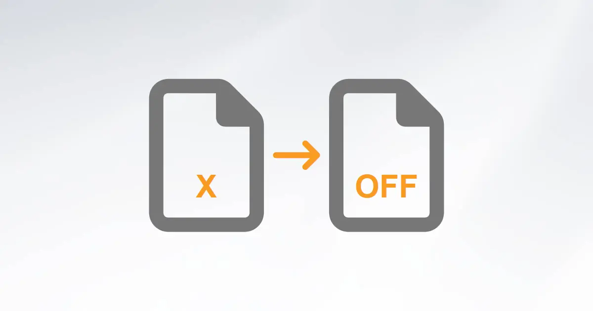 Convert X to OFF: X to Object File Format Converter