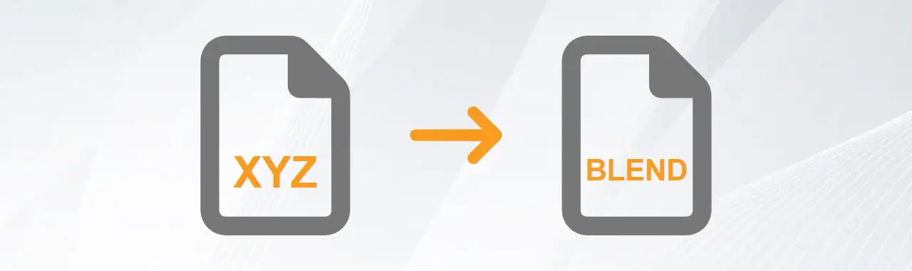 Convert XYZ to BLEND