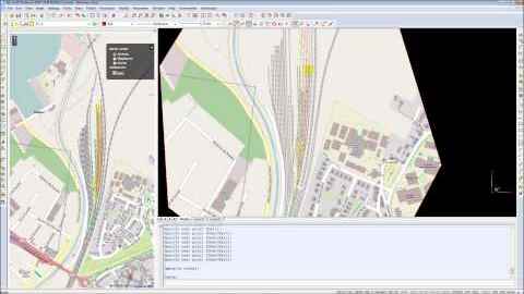 Draw in BricsCAD on Top of Web Map Background image