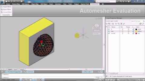 Mesh to Solid with Automesher