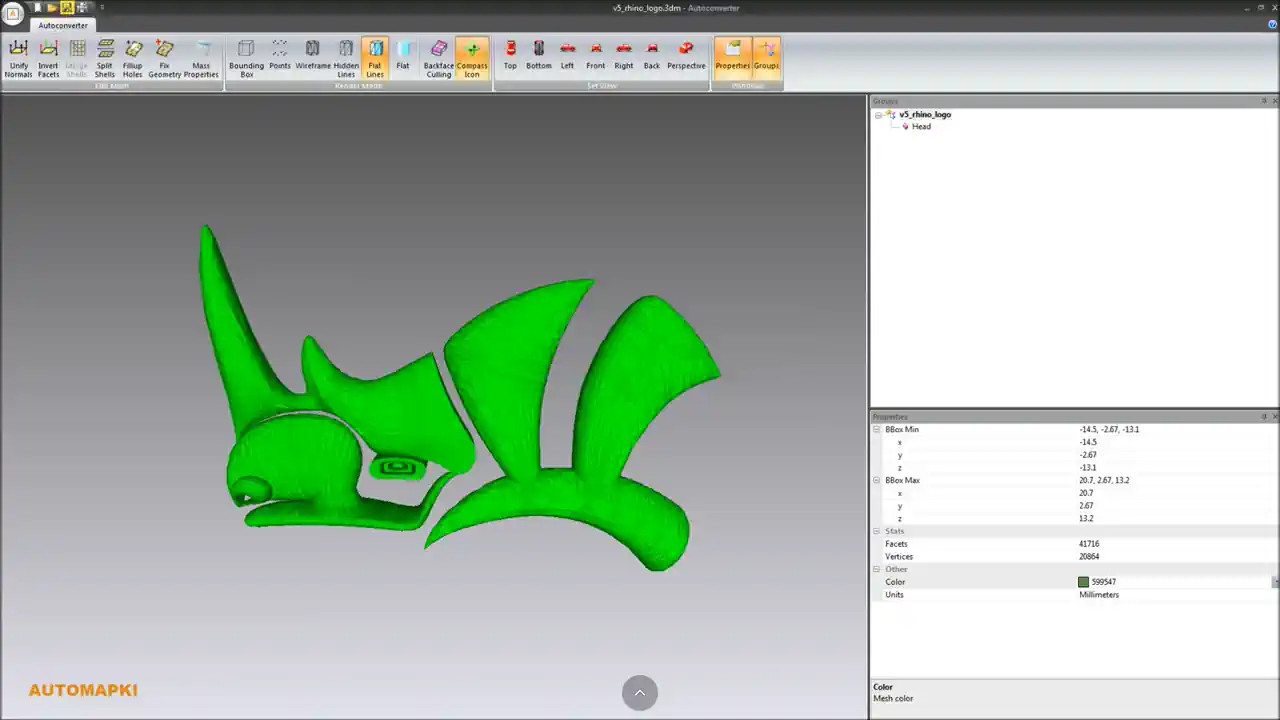 Rhino 3DM file converter