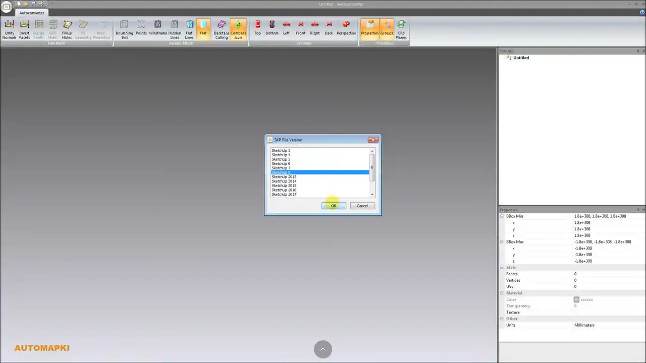 Save SKP File in Older SketchUp Version