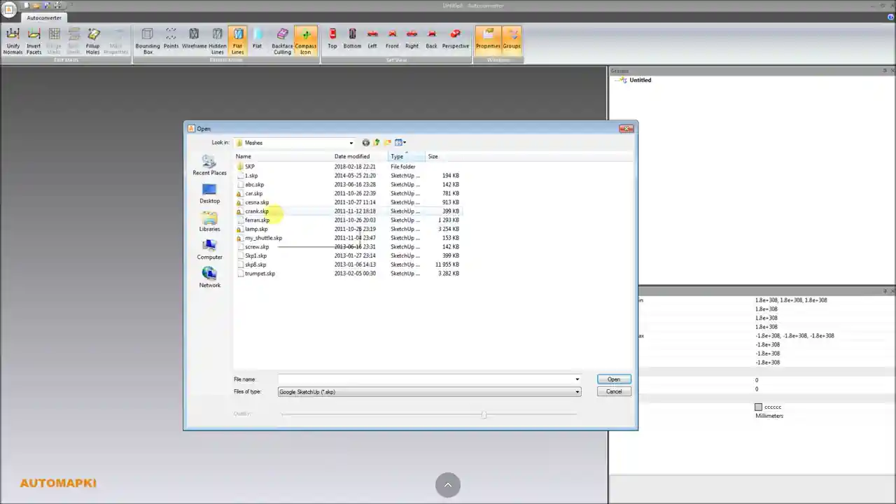 SKP file converter for free