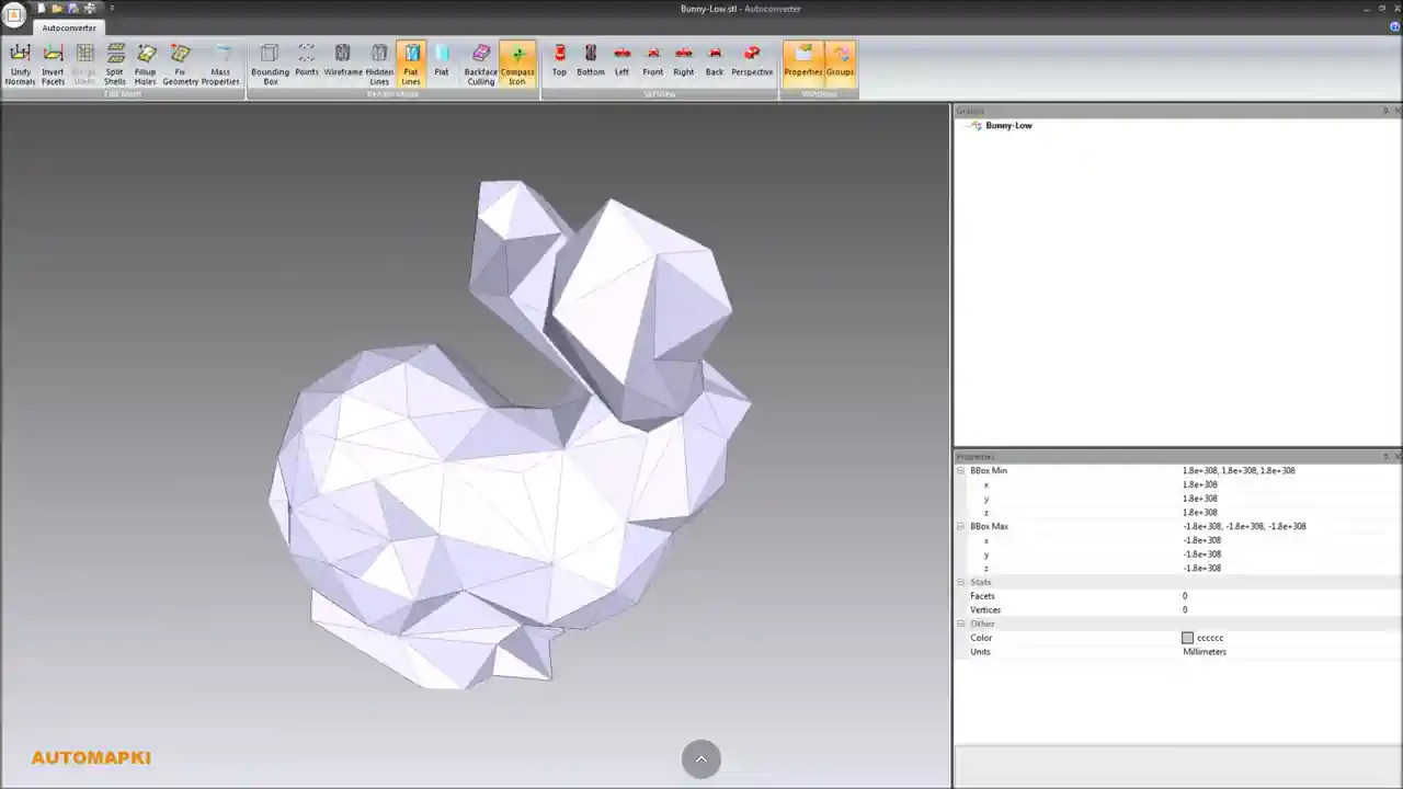 STL to STEP file conversion