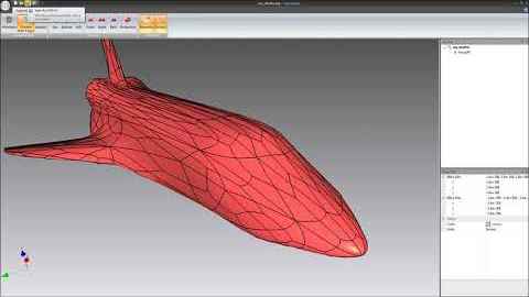 Surface reconstruction from SKP mesh file with Autoshaper