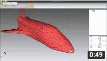 Surface reconstruction from SKP mesh file with Autoshaper